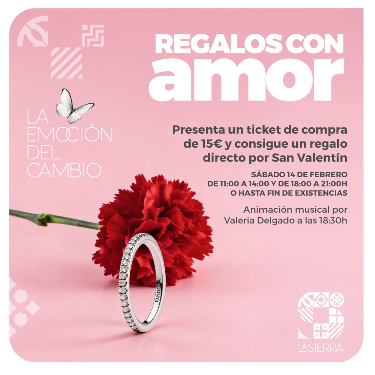 El CC La Sierra celebra San Valentín con viajes sorpresa por Europa, cenas y premios directos.