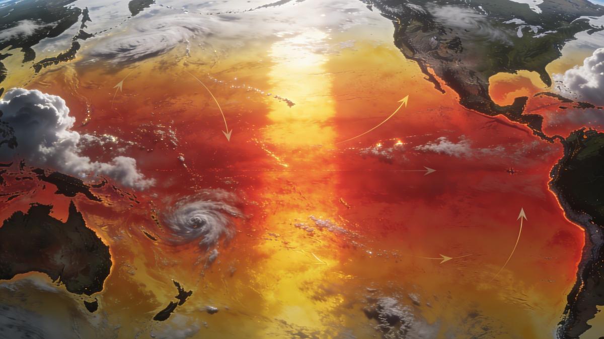 El Pacífico se recalienta: los modelos vigilan el posible regreso de El Niño en 2026.