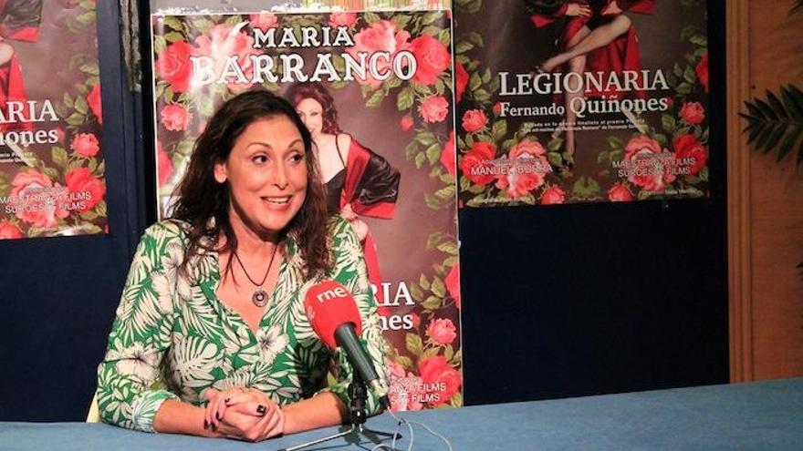 María Barranco, en rueda de prensa.