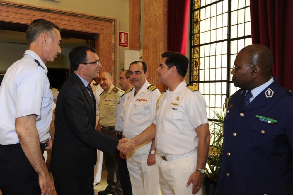 Recepción de Agregados de Defensa Militares Navales y Aéreos