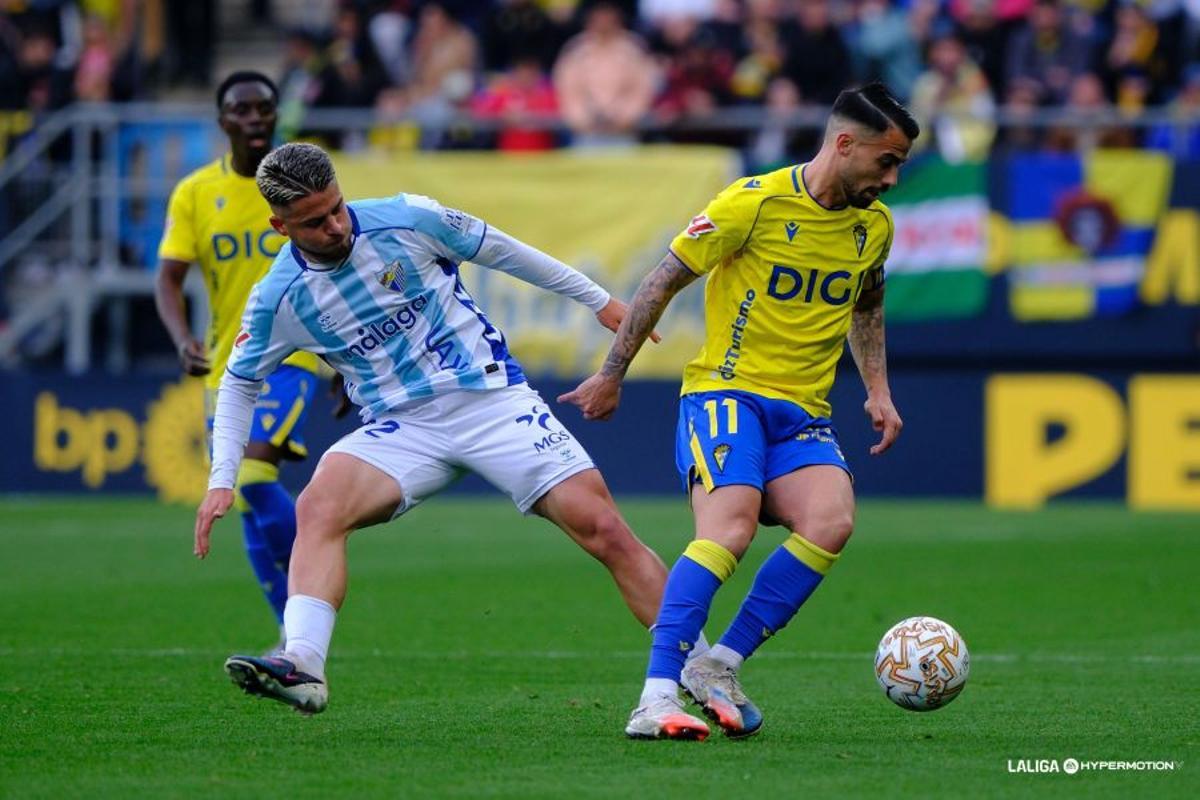 Cádiz CF - Málaga CF, en Imágenes