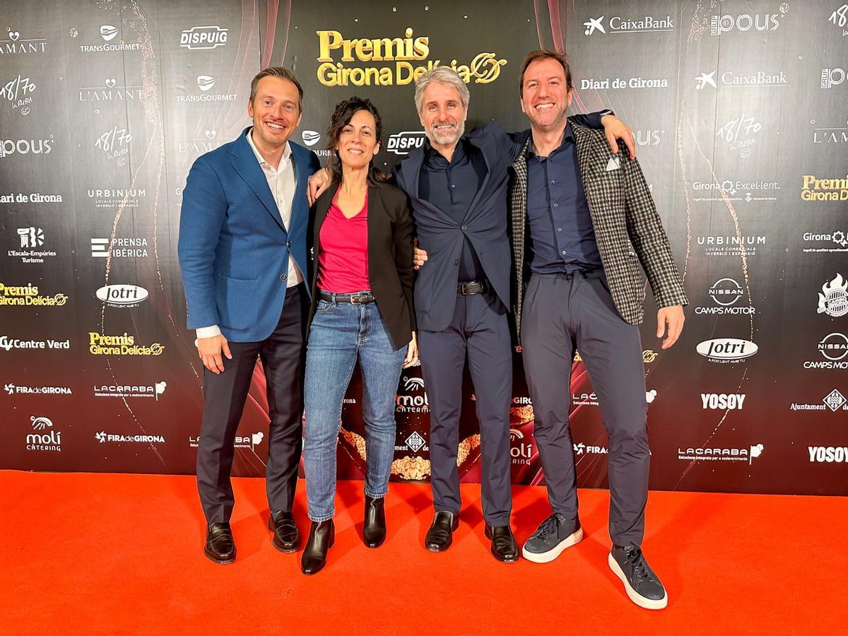 El photocall dels premis Girona Delícia
