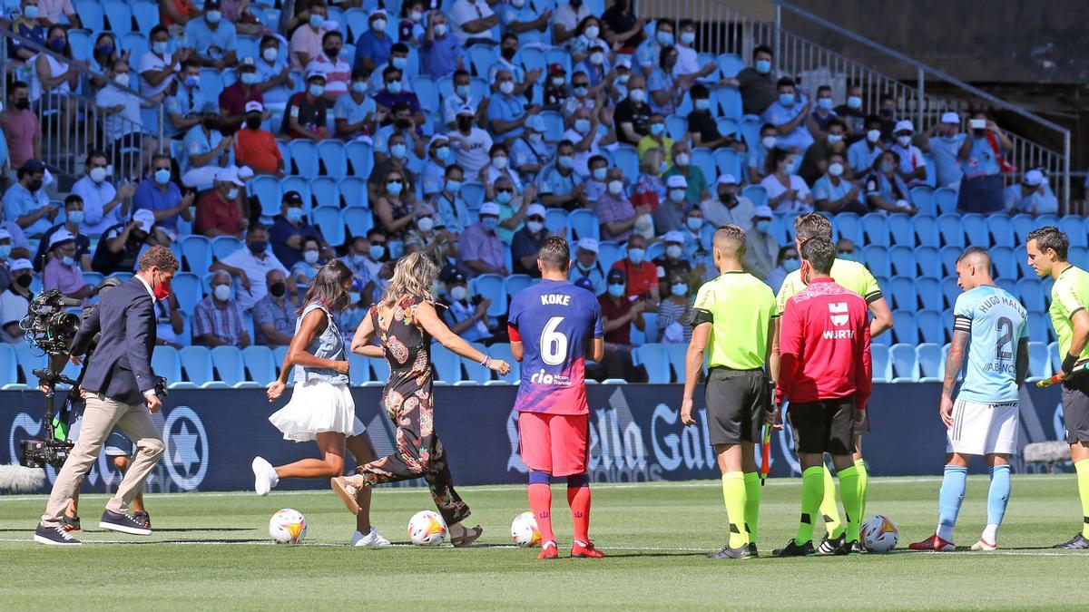 El Celta-Atlético, en imágenes