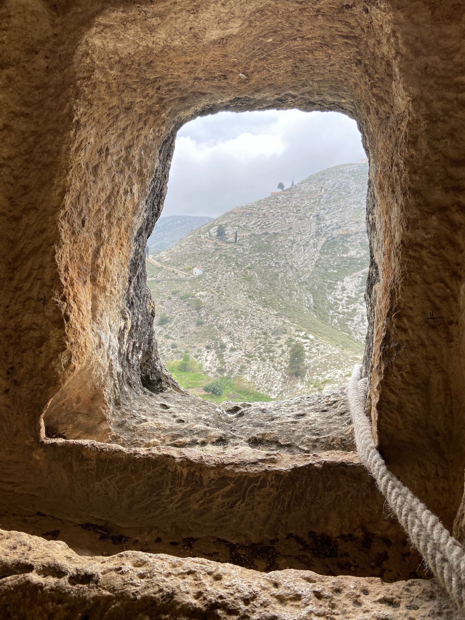 Vistas desde las Cuevas de los Moros en Bocairente