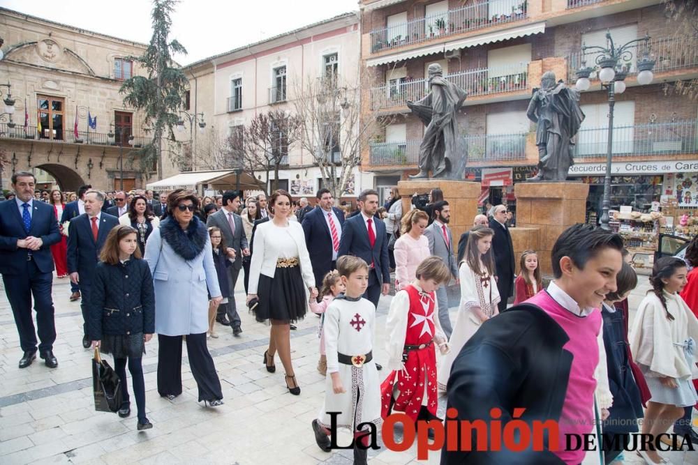 Presentación Infantes de Castilla en Caravaca