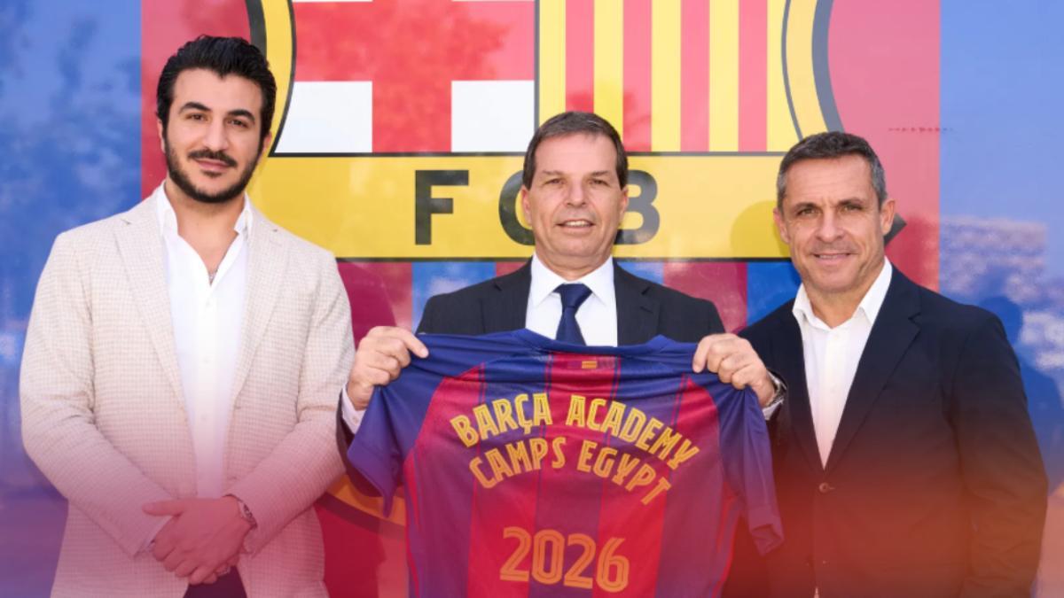 El Barça vuelve a Egipto para hacer dos camps de Barça Acedemy