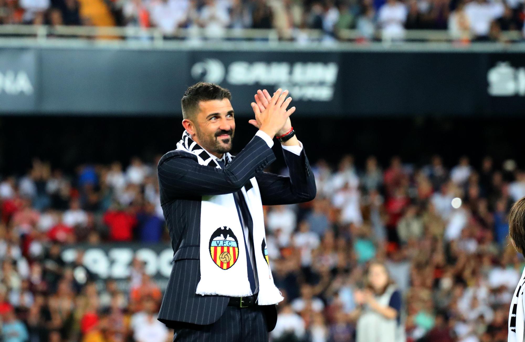 Así ha sido el homenaje de Mestalla al Guaje Villa