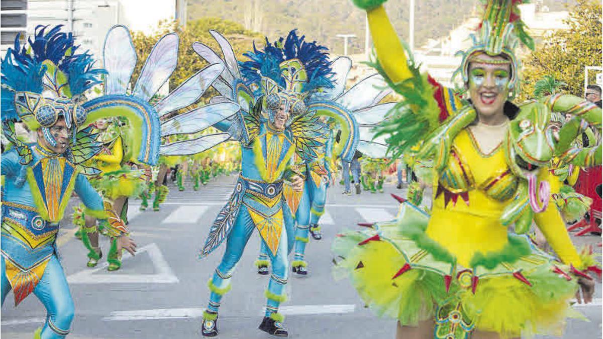 El carnaval de Sant Feliu de Guíxols de l'any passat