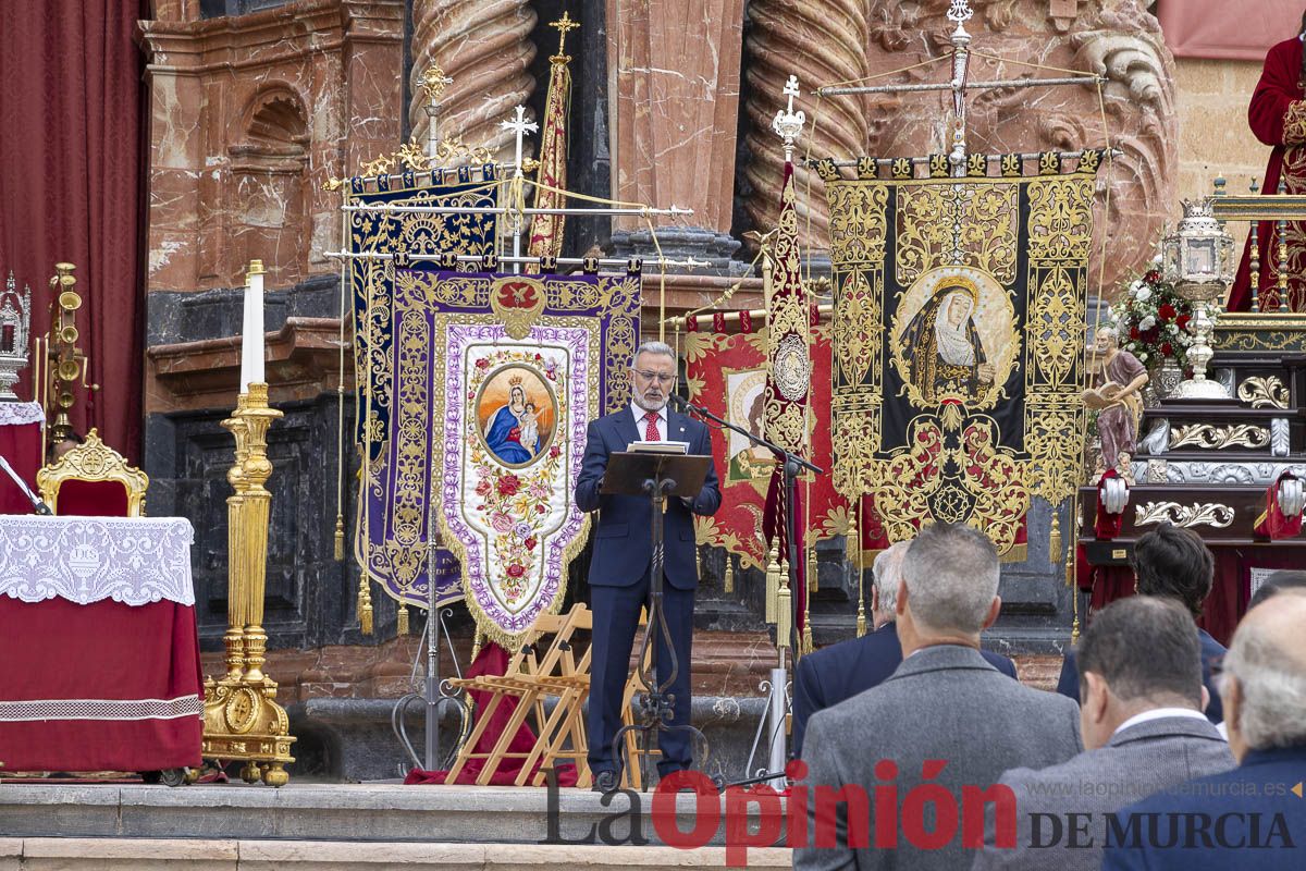 Cofradías y Hermandades de Semana Santa Peregrinan a Caravaca