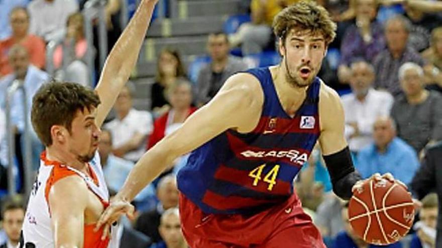 El pivot blaugrana Ante Tomic