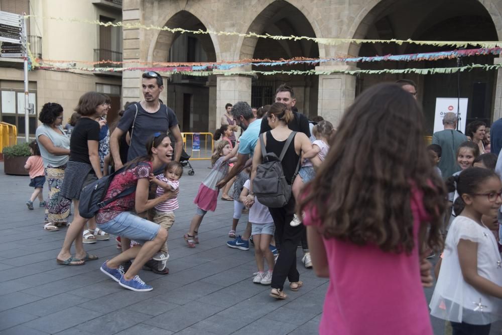 Una Flama del Canigó reivindicativa encén la fogue