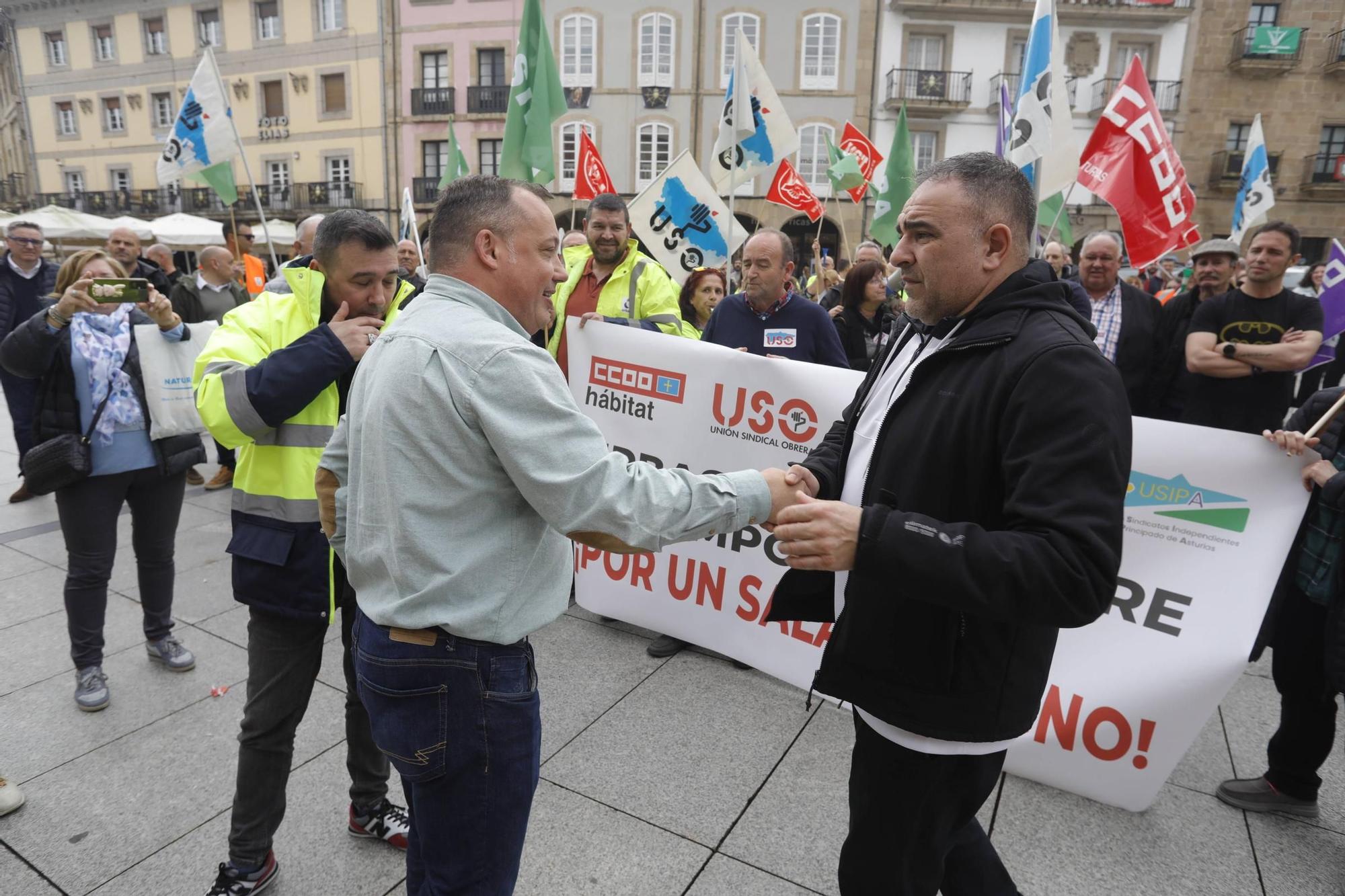 Manifestaci�n de trabajadores de Urbaser (24).jpg