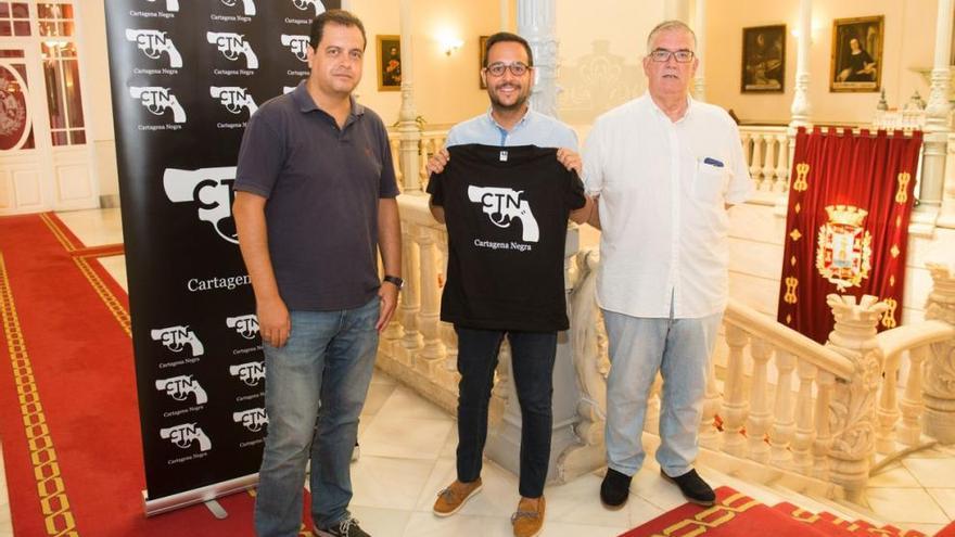 Un instante de la presentación del ciclo &#039;Cartagena Negra&#039;