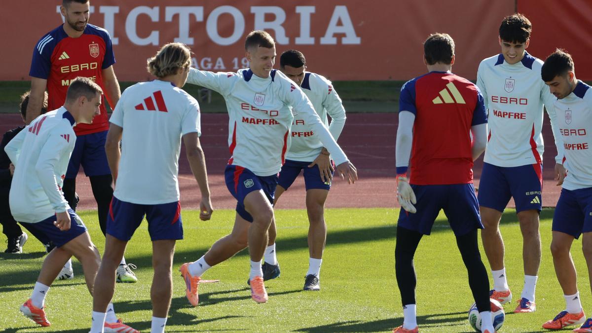 Dani Olmo tuvo que abandonar de forma prematura la selección por culpa de más problemas físicos