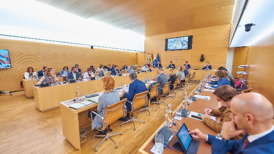 Pleno del Cabildo de Tenerife.