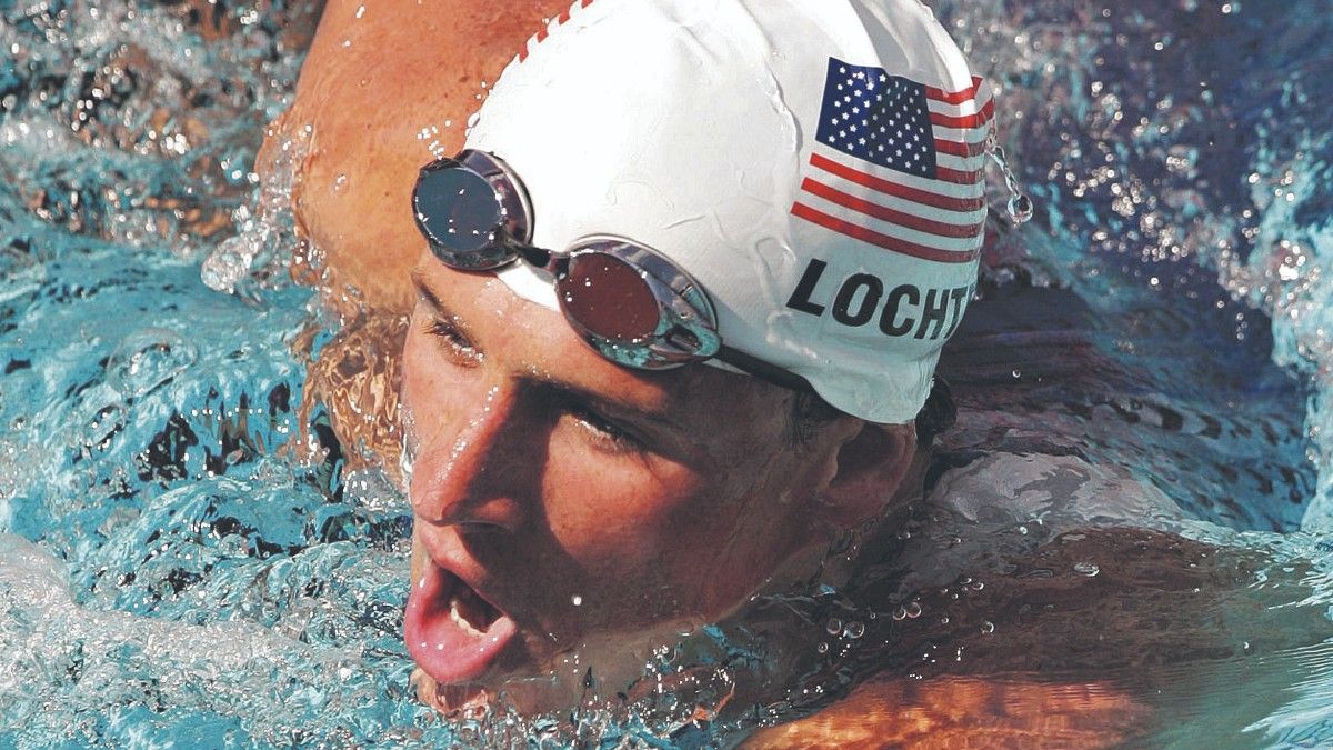 Ryan Lochte, en Atenas 2004