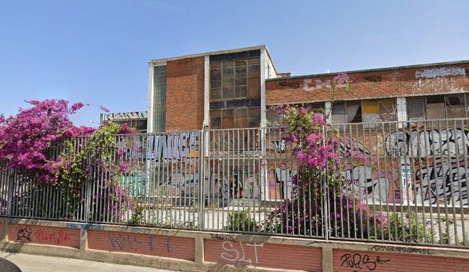 La nave industrial en la avenida Vilafranca nº 28 de L'Hospitalet de Llobregat.