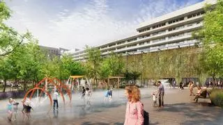 Los jardines de L'illa Diagonal se reformarán para convertirse en un nuevo parque más agradable