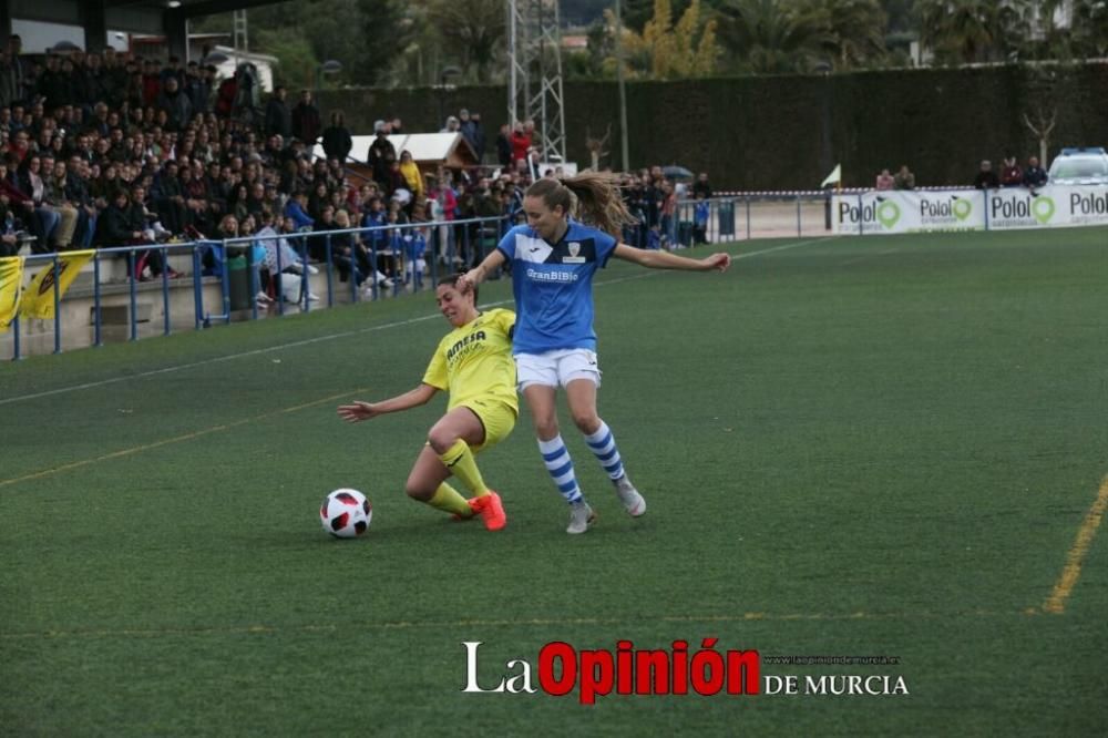 Alhama Granbibio CF-Villareal CF Femenino desde el Complejo Deportivo de Alhama