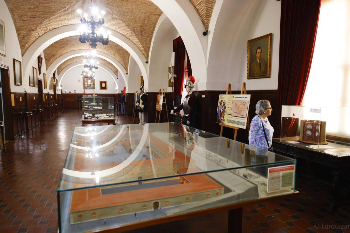 La sala donde se ha albergado la exposición.