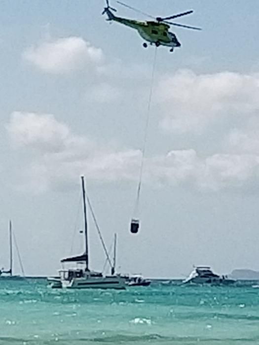 Feueralarm am Traumstrand von Mallorca