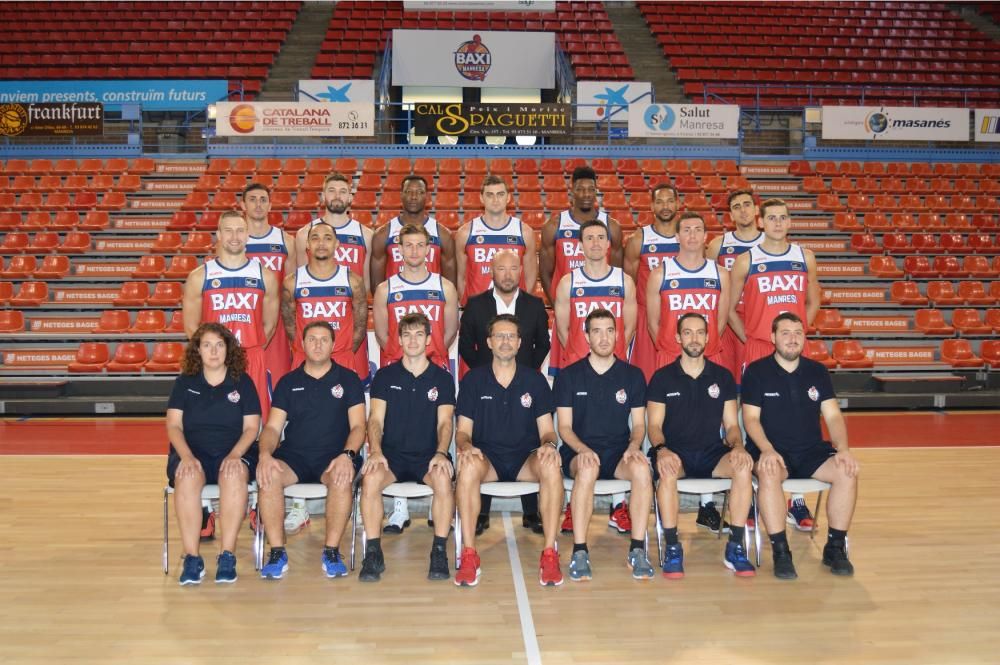 Mediaday del Baxi Manresa 19/20