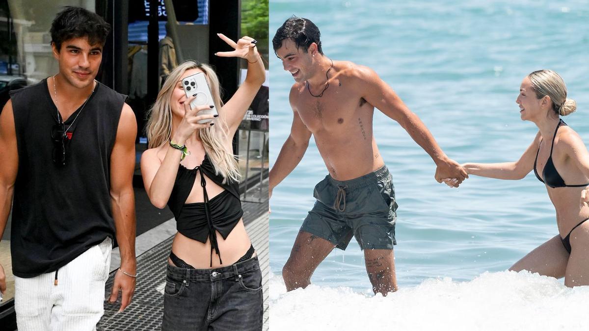 Ana Mena y Óscar Casas han disfrutado de varias escapadas a la playa, consolidando su relación en lugares como las costas de Marbella (Málaga), su tierra natal, y playas de El Salvador