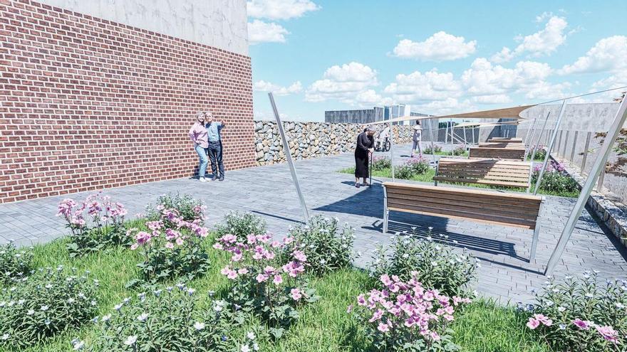 Bocairent aumenta el presupuesto de la zona verde de la residencia tras quedar desierta la primera licitación