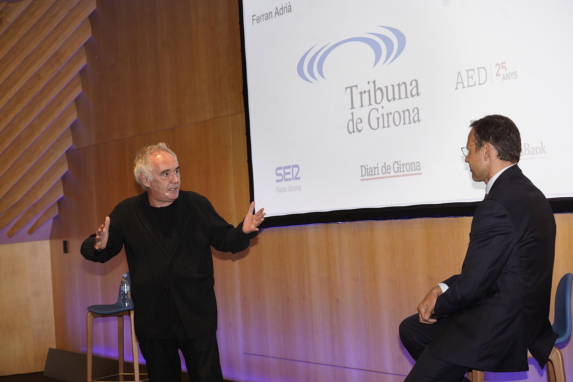 Ferran Adrià presenta elBulli1846 a Tribuna de Girona