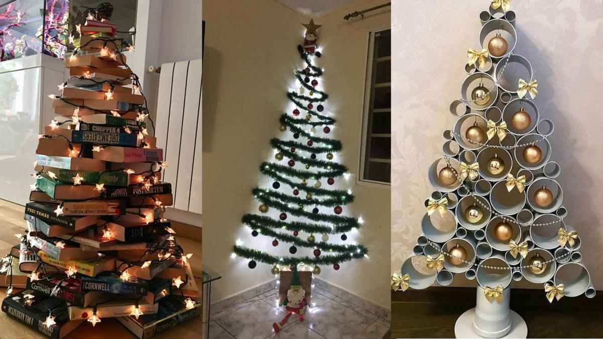 Cómo hacer un árbol casero grande paso a paso