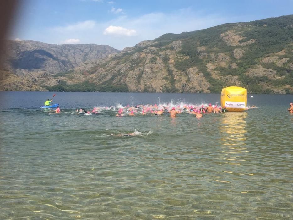 Aguas abiertas en el Lago de Sanabria