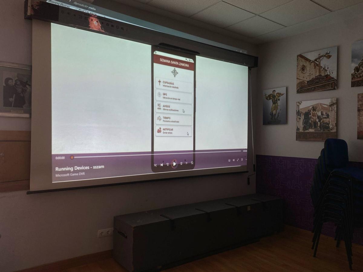 Zamora. Presentación de la APP de la Semana Santa de zamora