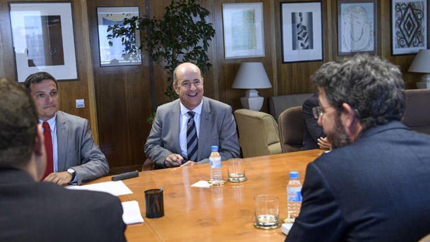 Pedro Ortega anuncia que se realizará una nueva subasta específica para Canarias de energía eólica y fotovoltaica