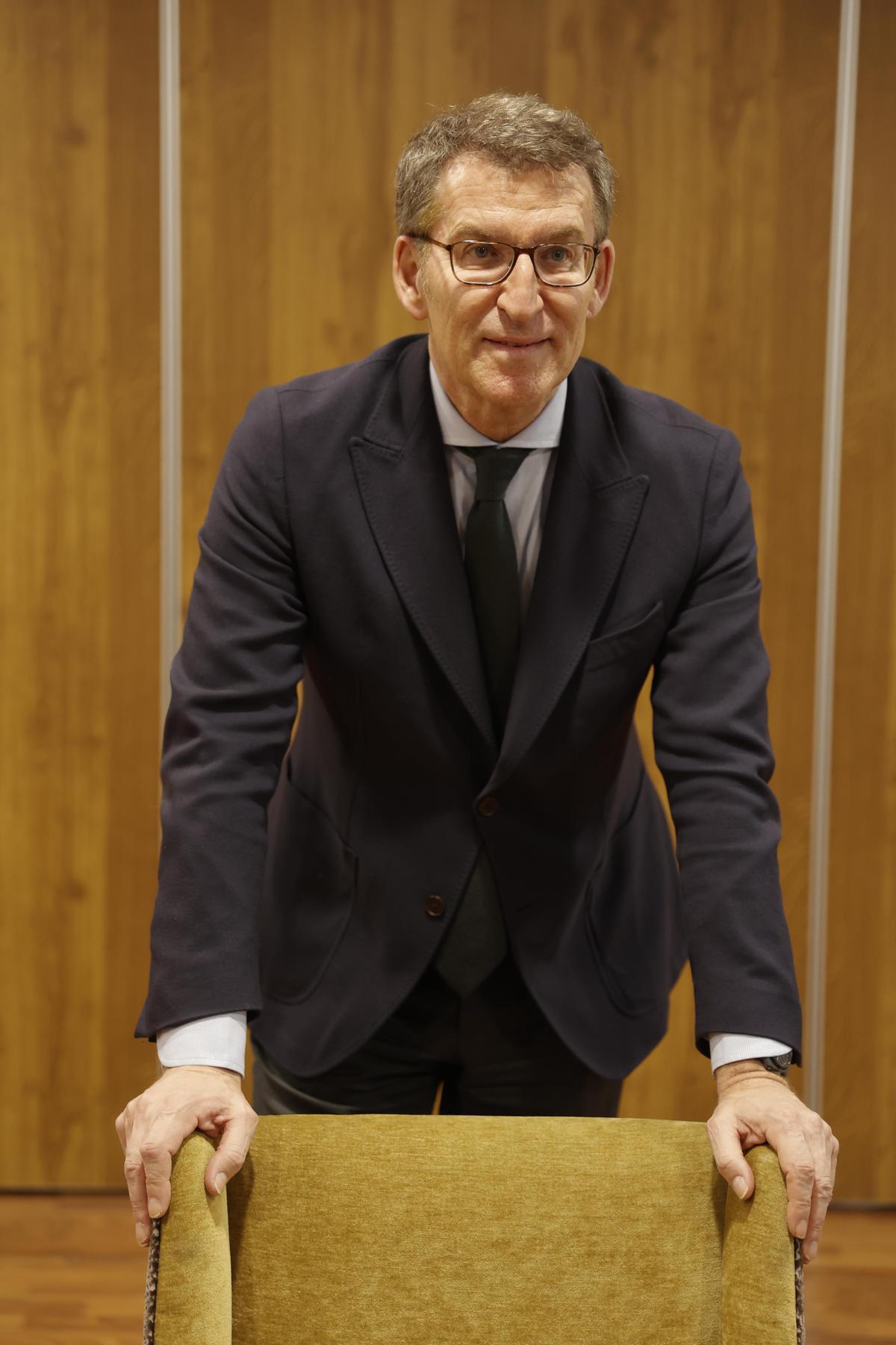 Alberto Núñez Feijoo, presidente del PP.