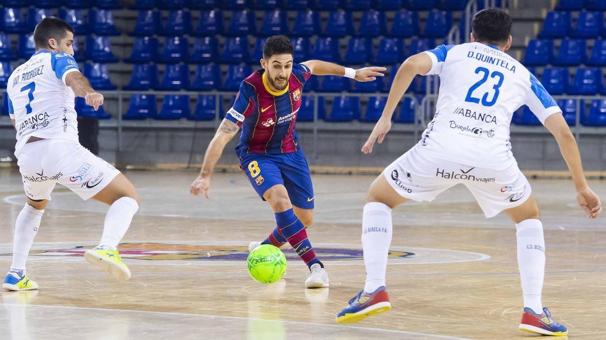 Adolfo marcó su octavo gol en la actual liga