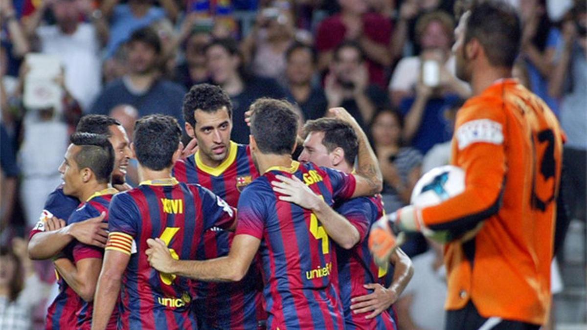 El Barça derrotó al Sevilla en casa la pasada temporada