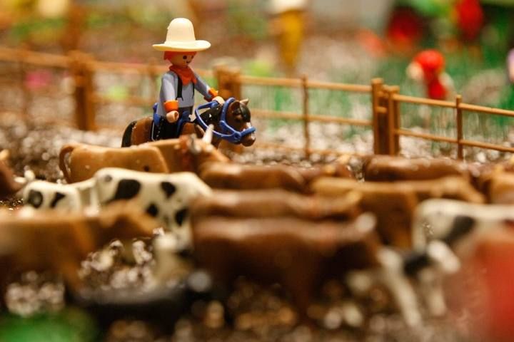 El belén llega al Etnográfico en forma de Playmobil