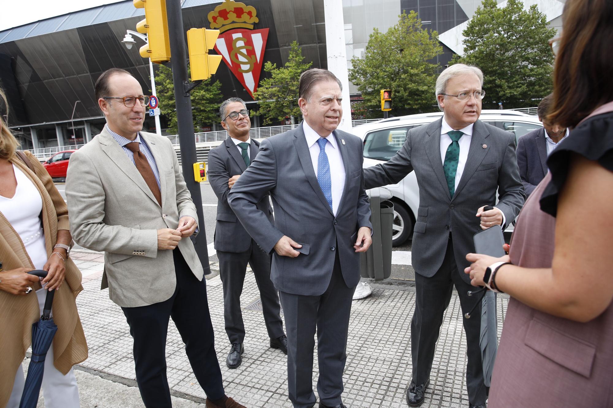 EN IMÁGENES: Así fue la visita de Canteli a la Feria de Muestras