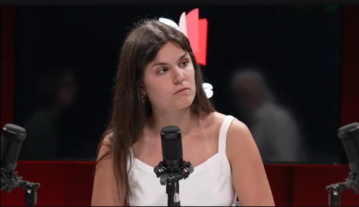 Elvira Sastre, en el videopódcast del suplemento 'ABRIL'.