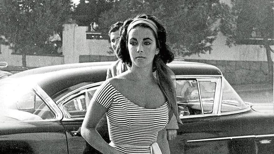 Liz Taylor, a punt d&#039;accedir a l&#039;Hostal La Gavina