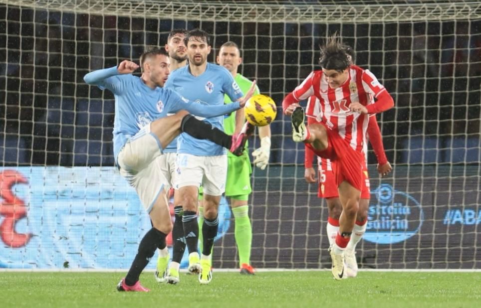 El Celta-Almería, en imágenes