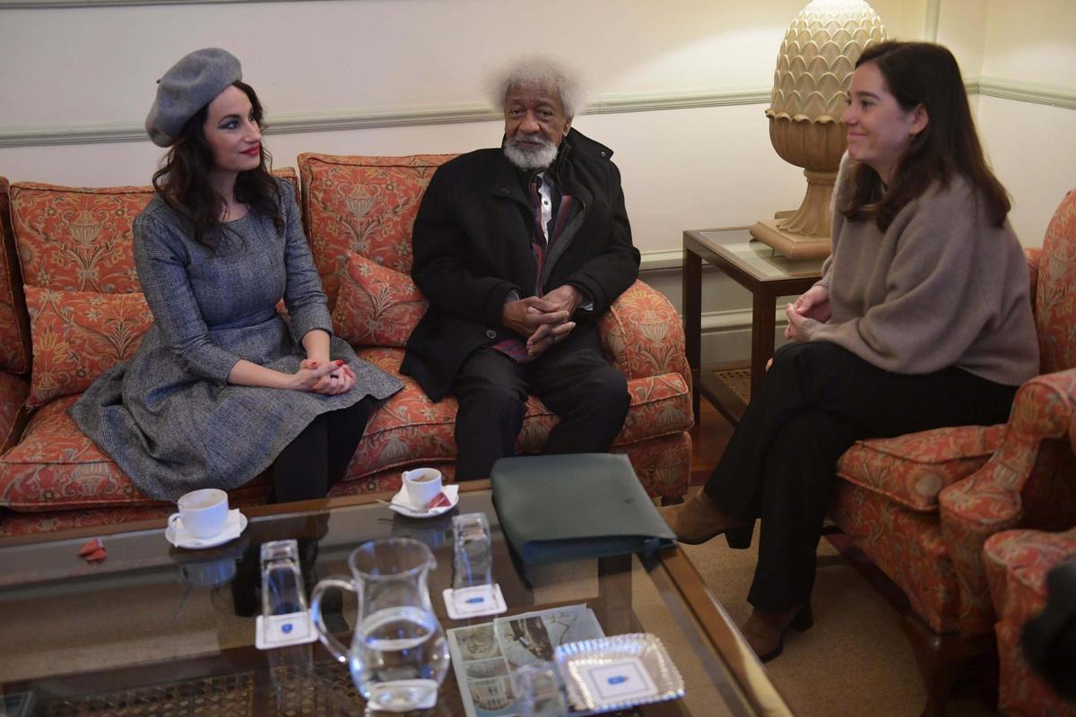 El nobel de Literatura Wole Soyinka en A Coruña