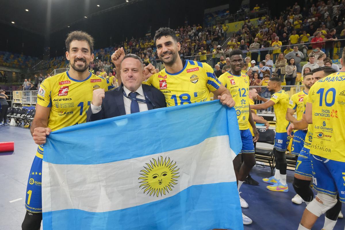 15-05-2026 LAS PALMAS DE GRAN CANARIA. CV Guaguas # CV Melilla, segundo partido de la final de la Superliga de voleibol  | 15/05/2026 | Fotógrafo: Andrés Cruz
