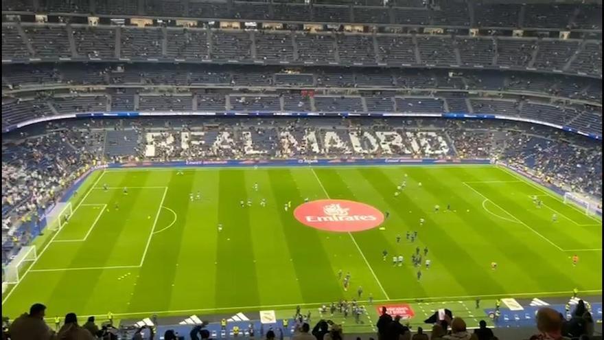 ¡Silbidos ensordecedores en el Bernabéu!