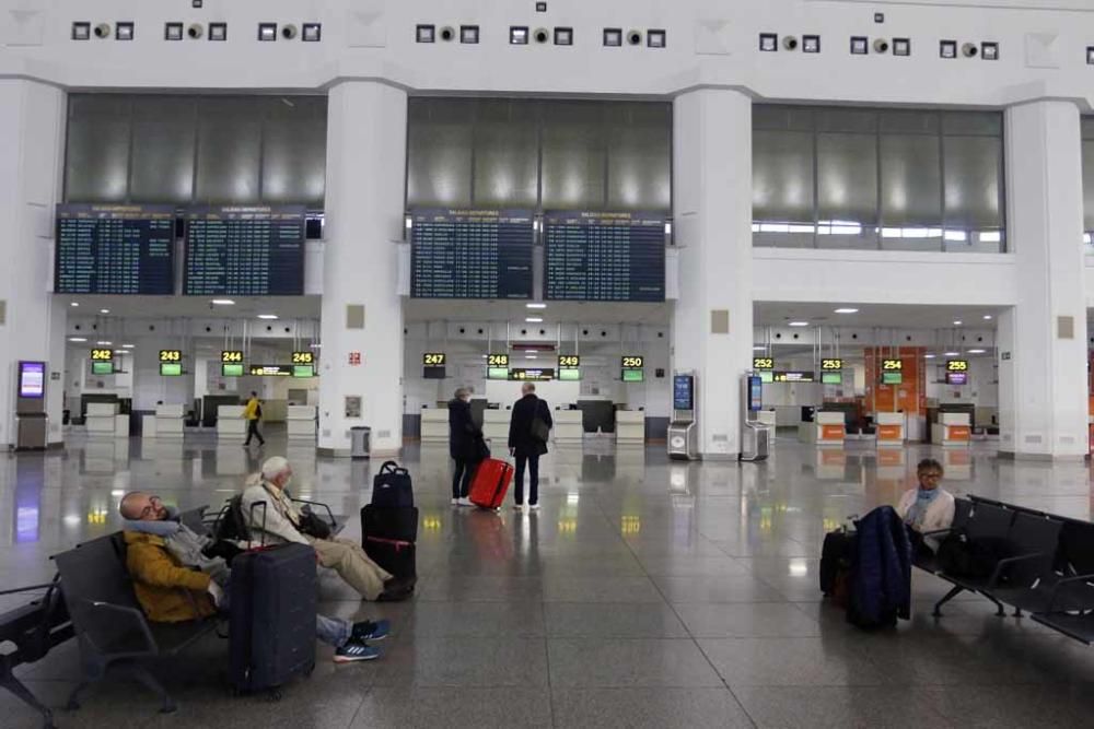 El Aeropuerto de Málaga en Estado de Alarma