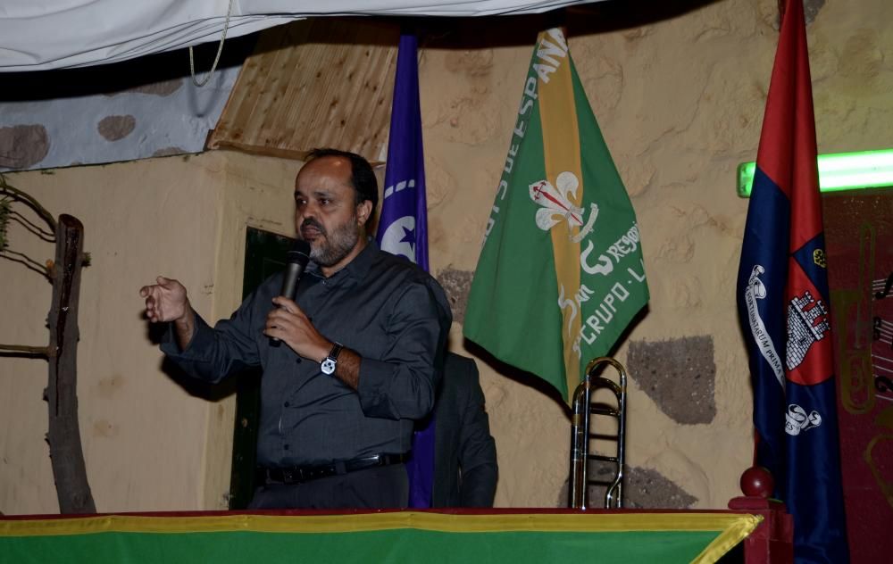 Cena Institucional de los scouts de Telde Wañak