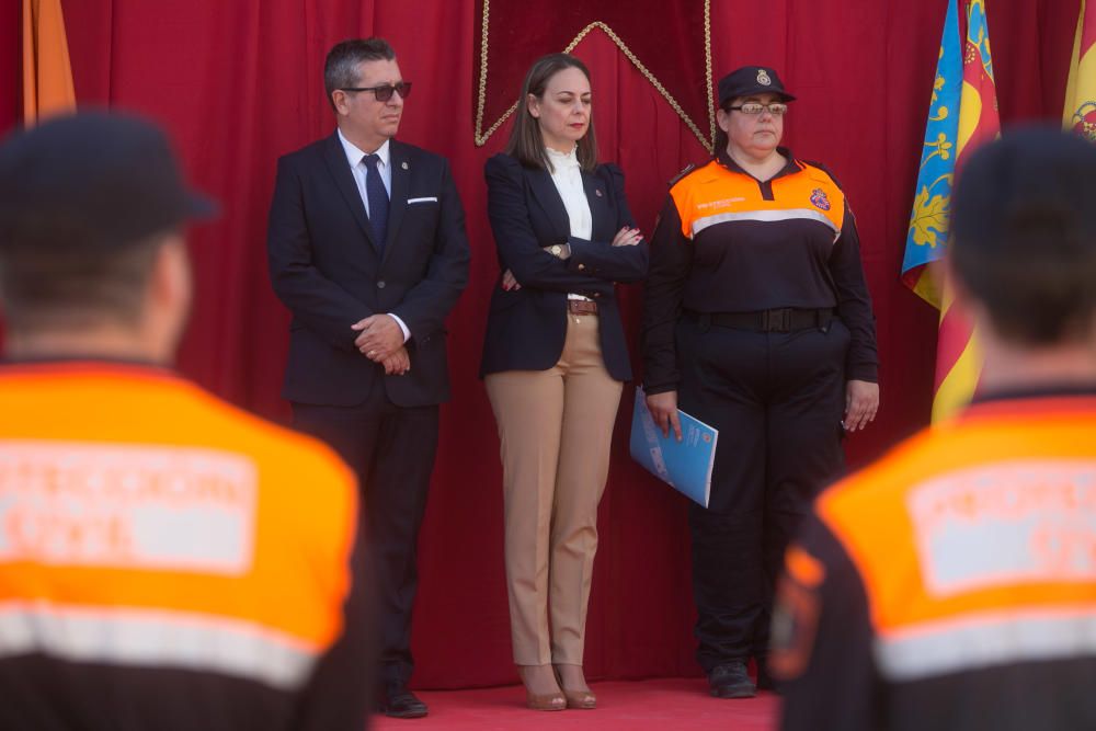 Homenaje a los voluntarios de Protección Civil