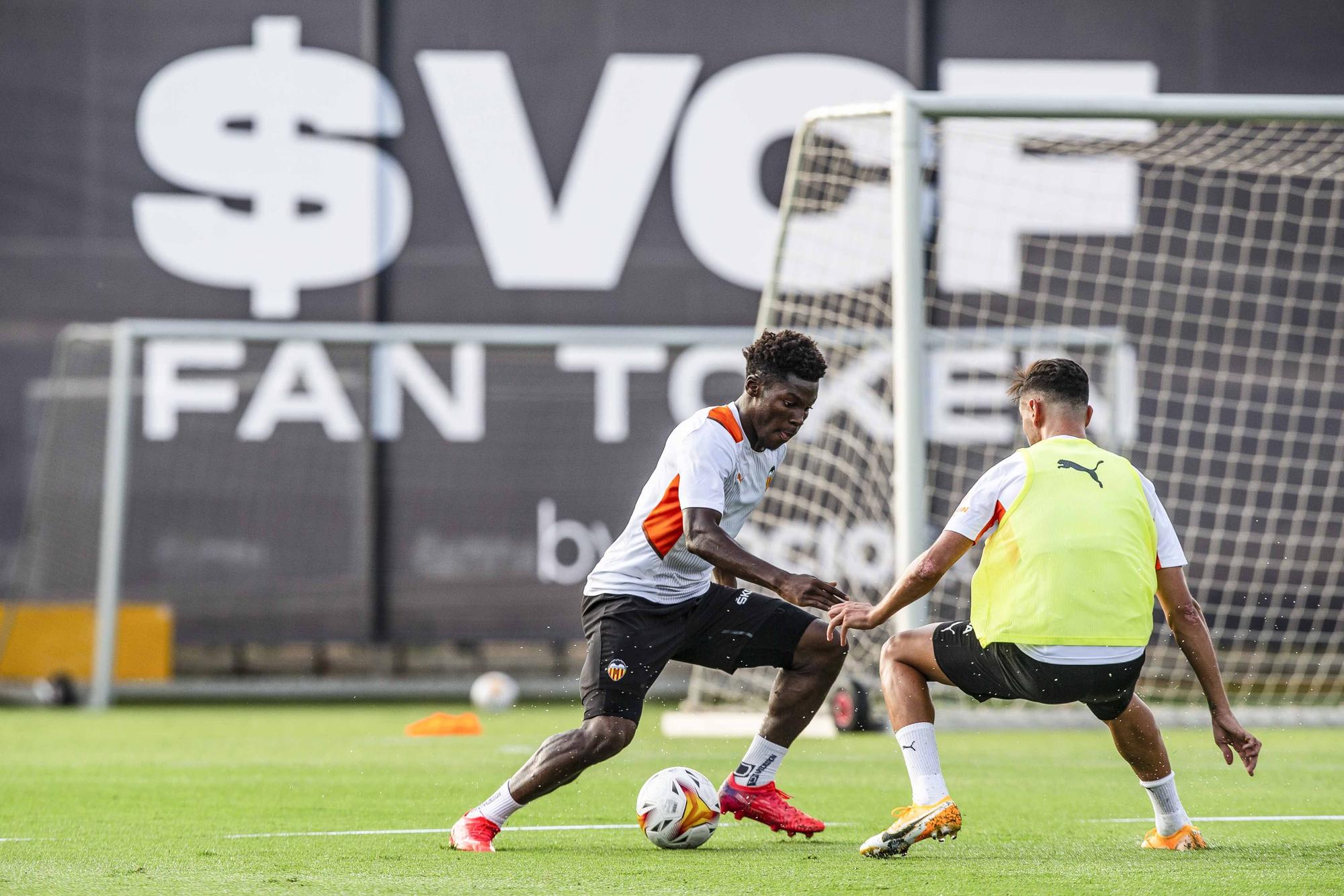 La semana de entrenamientos del Valencia CF