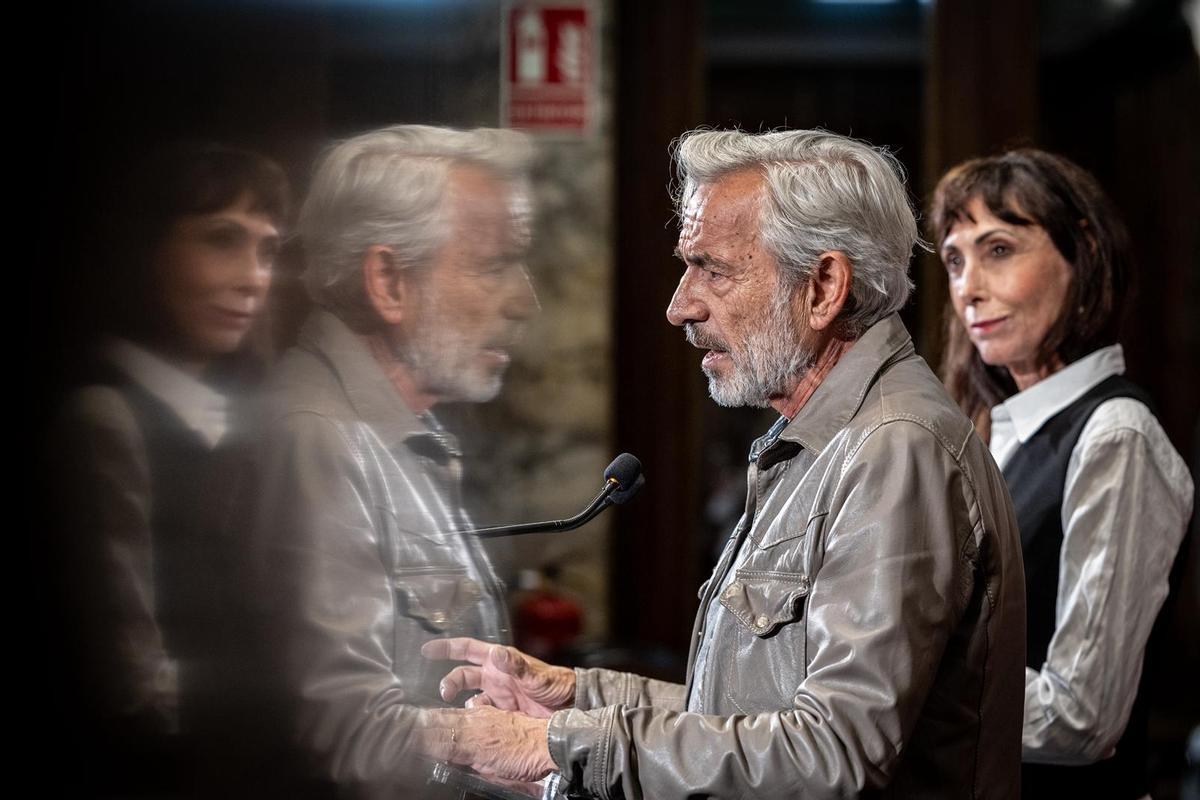 María Barranco e Imanol Arias en el Teatro Principal