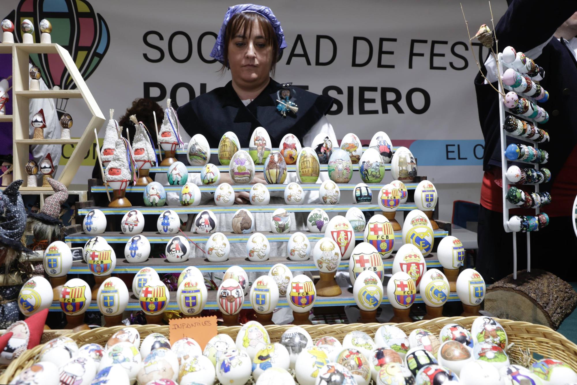 EN IMÁGENES: así fue la fiesta de los Güevos Pintos en Pola de Siero